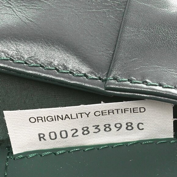 Bottega Veneta Paper Maxi Intreccio Small Cassette Crossbody Bag Raintree - Picture 4 of 7